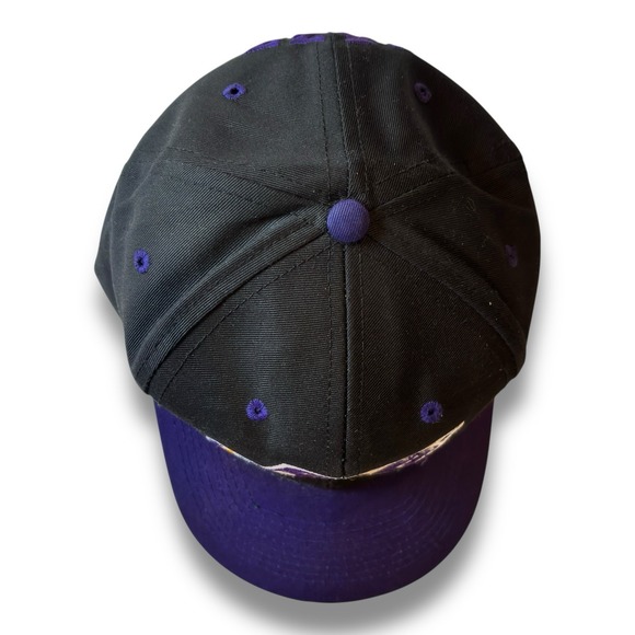 Logo 7 Utah Jazz Snapback Hat Blockhead NBA Basketball Vintage 90s - Picture 6 of 9